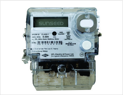 HPL SINGLE PHASE NETMETER 5-30 Amp